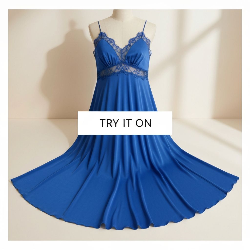 Shopify fashion store product page with virtual try-on