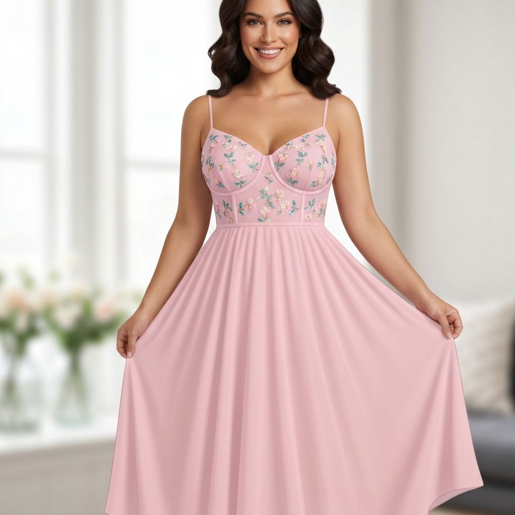 Realistic AI virtual try-on clothing preview